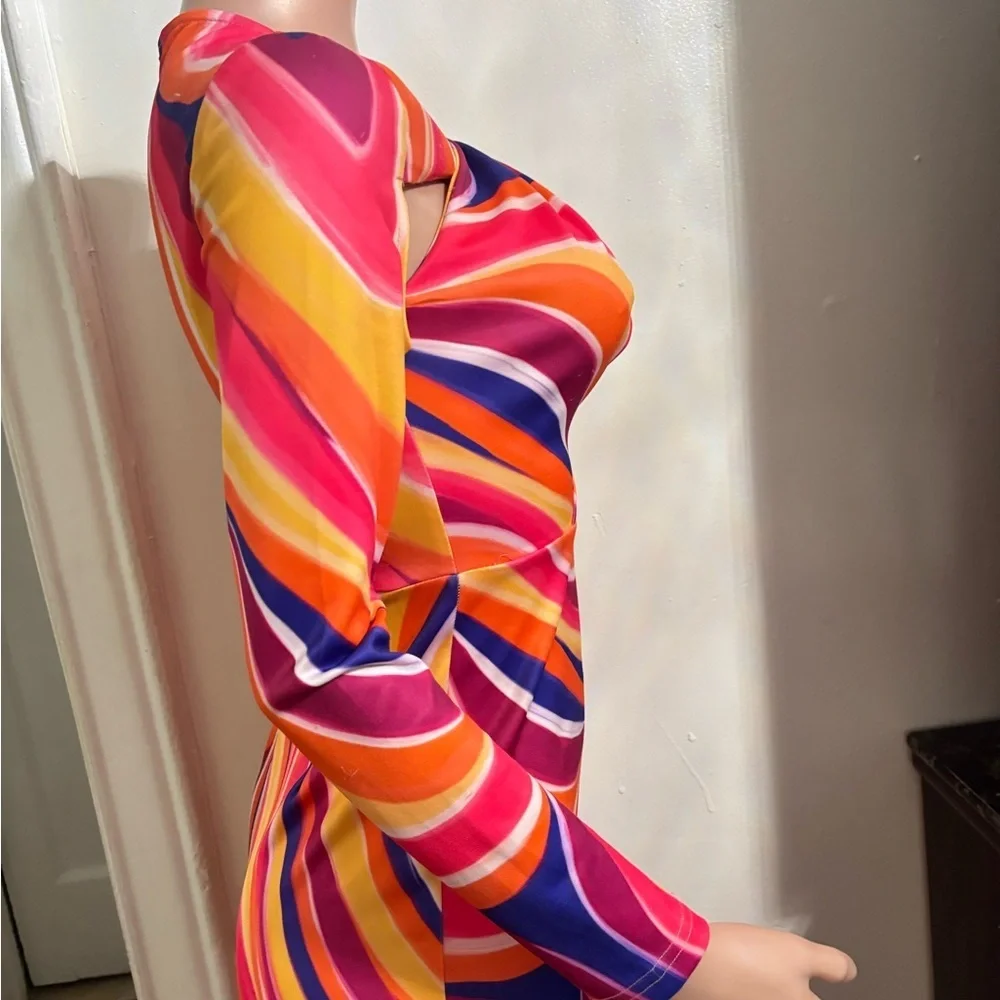 YAURA Women’s Ekua Dress in Kaleidoscope Print